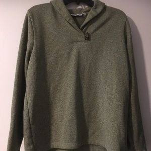 Army green sweatshirt